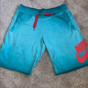 Nike sweat shorts